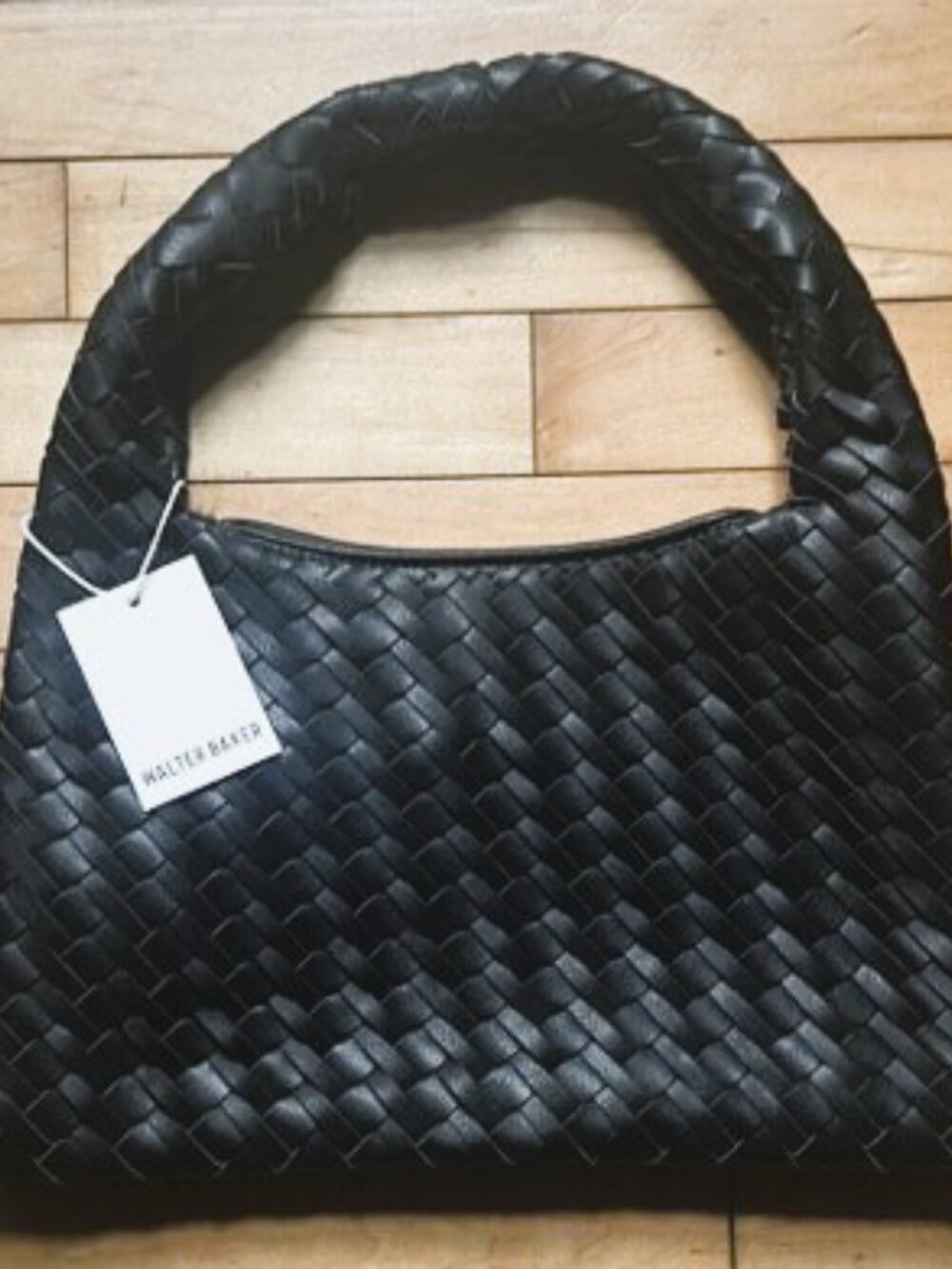 🖤 NWT Walter Baker Black Braided Leather Bag 🖤